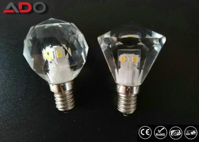 China 450lm Dimming Led Candle Lights , 4.3w 2700k Light Bulb Crystal E12 Base for sale
