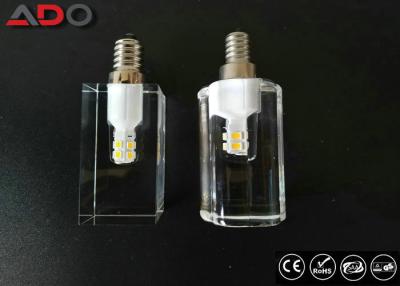 中国 3w 5w水晶LEDの蝋燭ライト調光可能 330° E14 LEDの球根450LM 80Ra EMC 販売のため