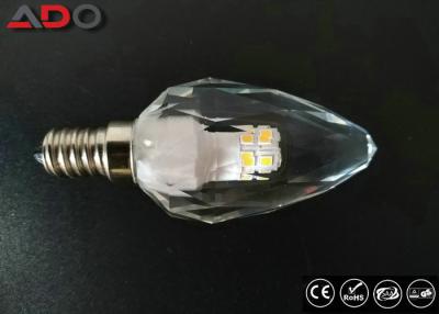 China Ac 230v E14 Led Candle Bulbs Dimmable Diamond Shine 3.3w For Accent Lighting for sale