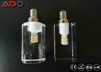 China Luz de cristal Dimmable AC220V 2700K 4.3W LM80 SMD2835 da vela do diodo emissor de luz E14 à venda