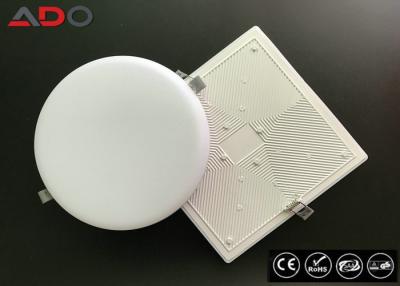 China 18 Watt 6500k 80Ra 1800LM Round LED Panel Light Recessed Rimless Aluminum Housing Back Lighting for sale