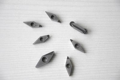 中国 自動CNCの旋盤機械のための身につけられる上塗を施してあるダイヤモンドの炭化物の挿入物 販売のため