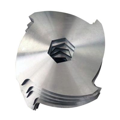 China Steel Shredder Knives Custom D2 Industrial Shredder Blades Plastic Cutting Blade for sale