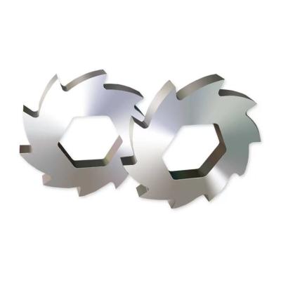 China OEM Tungsten Carbide Hard Metal Crusher Blades For Plastic Recycling Machine for sale