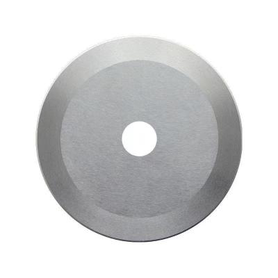 China Precision Tungsten Shear Circular Cutting Blades Carbide Circular Blade SKD11 for sale