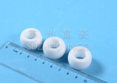 China Rust Resistant Alumina Ceramic Parts , Spheral Structure Parts White Zirconia Anti - Abrasion for sale