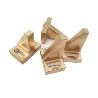 China Small Complex Brass Cnc High Precision Machining Parts Factory Machined Components for sale