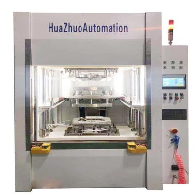 China PA66 Horizontal Hot Plate Welding  HMI Oil Tin Making Machine for sale