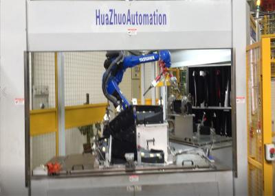 Chine 6mm/S aluminium automatique de soudure robotique des systèmes PLC pour le gril de voiture à vendre