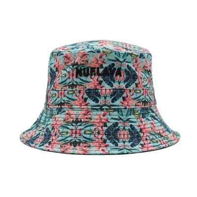 China Embroidered Logo Fisherman Bucket Caps Outdoor Research Cotton Bucket Hat Womens for sale