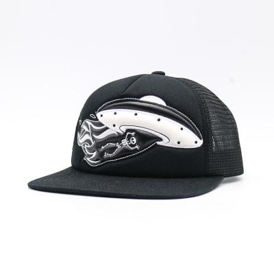 China 58cm Flat Brim Snapback Hats Visor Wild Personality Hip Hop Cap For Male for sale