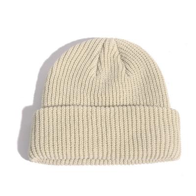 China Fashion Hip Hop Beanie Knitted Hat Men Skullcap Women Winter Warm Brimless Beanies Hats for sale