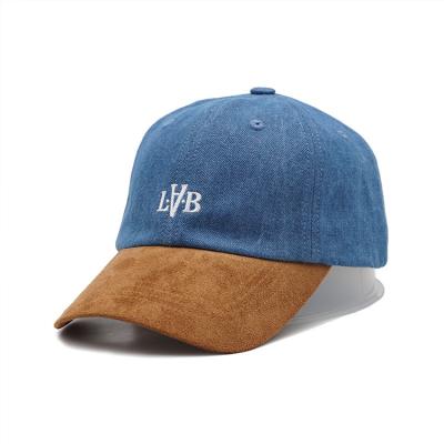 China Vintage 100% Cotton Washed Baseball Cap Classic Low Profile Plain Retro Unisex Dad Hat for sale
