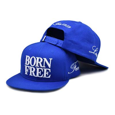 中国 BSCIの工場注文の帽子の急な回復3dの刺繍のスナップの背部帽子 販売のため