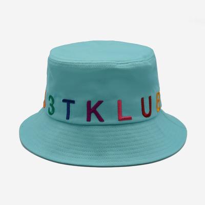 China Bucket hat cotton customized logo embroidered outdoor Sun hat for sale