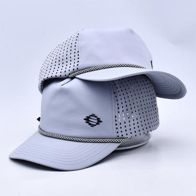 China Custom Color Summer Mesh Sport Cap Breathable Quick Dry Sports Running Trucker Hat For Men Women for sale