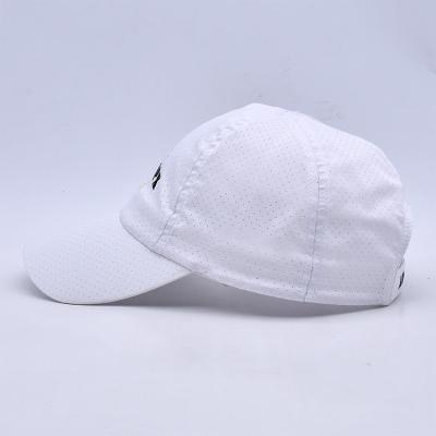 Cina Cappellino sportivo nero a basso profilo personalizzato per la corsa all'aperto in vendita