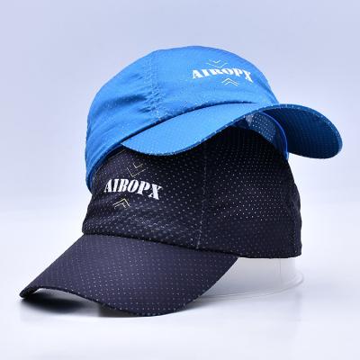 China Lightweight Adjustable Golf Hats With Custom Design Curved Brim for sale