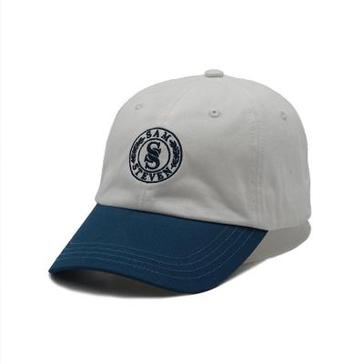 China Six Panel High Profile Unstructured Baseball Cap Adjustable Strap for sale