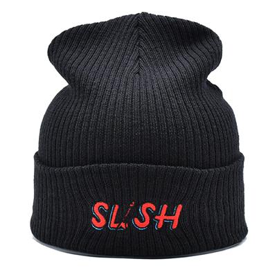 China Acrylic Embroidery Blank Knit Beanie Hats For Casual Occasion for sale