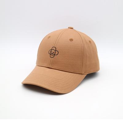 China Factory price 6 panel curved brim embroidery cap for man custom logo and mental buckle hats caps gorras for sale