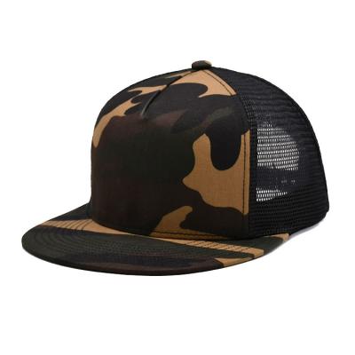 China High Quality Hip pop Cap Oem Gorras Embroidered Custom Logo 6 Panel For Men Camouflage Cotton Snapback Caps for sale