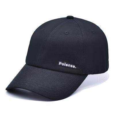 China 6 Panel Plain Cotton Baseball Caps Men Fashion Blank Unstructured Adjustable for sale
