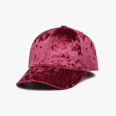 China Customized Profile Cotton Six Panel Baseball Cap With Embroidered Logo Satin Fabric for sale