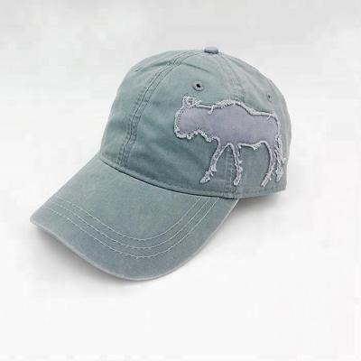 China Jean Applique Embroidered Sports Fitted Hats Fashion Accessories Waterproof for sale