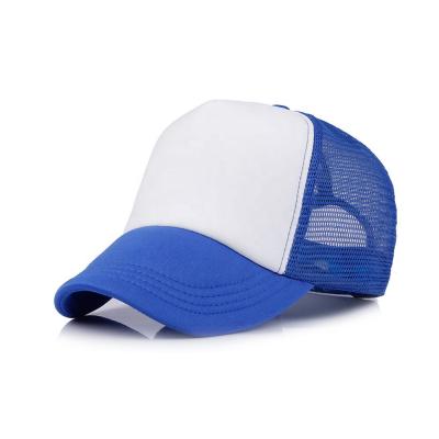 China Branded Promotional 5 Panel Trucker Cap For Advertising With Customized Logo for sale