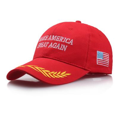 China Custom 5 Panel Maga Dad Hat , Donald Trump Make America Great Again Hat for sale