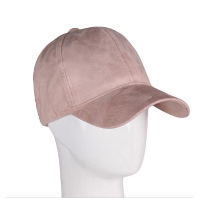 China Fashion Suede Fitted Sports Dad Hats Promotional Items Metal Buckle Back Closure for sale