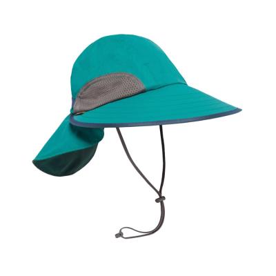 China Green Wide Large Brim Outdoor Boonie Hat For ladies Summer Activity for sale