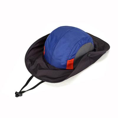 China Grande chapéu de pesca Brimmed exterior de Boonie, chapéu de secagem rápido da cubeta da proteção UV de Sun à venda