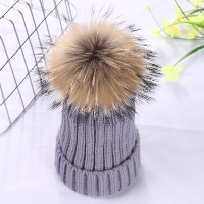 China Custom Made Chunky Knit Beanie Hats Genuine Promotional Products for sale