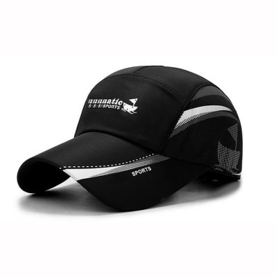 China 5 Platten-laufender Hut im Freien, Dryfit-Gewebe-faltbarer Sommer-Hut für Sport zu verkaufen