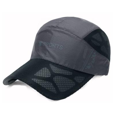 Chine Chapeau de sports de Dryfit imprimé par fusée respirable de chapeau de campeur de panneau du filet 5 imperméable à vendre