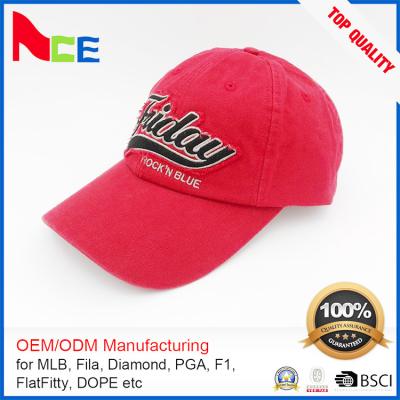 China Personalized embroidered dad cap , 100% cotton dad hat six panel Eco friendly for sale