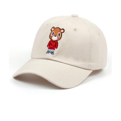 China 100% Cotton Childrens Fitted Hats Sports Cap Plain custom Embroidered logo for sale