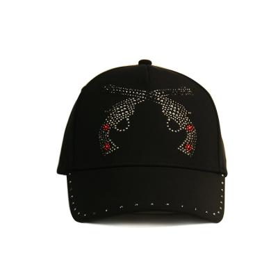 China Constructed Shape 5 Panel Baseball Cap For Women Pigment Dyed Material for sale
