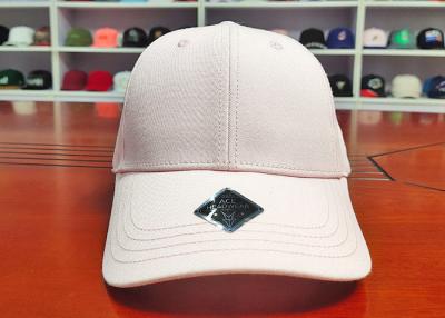 中国 Hot Sale Pink 6 Panel Custom Your Own Logo Ponytail Baseball Sport Caps Hats For Women 販売のため