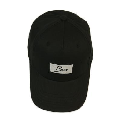 中国 エースの黒い綿の帽子の調節可能な設計スポーツの野球帽Bsci 販売のため
