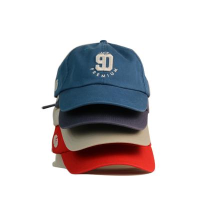 China Bsci 3d Embroidery Custom Baseball Cap Embroidered Baseball Cap Hat With Custom Logo Metal Buckle Debossed for sale