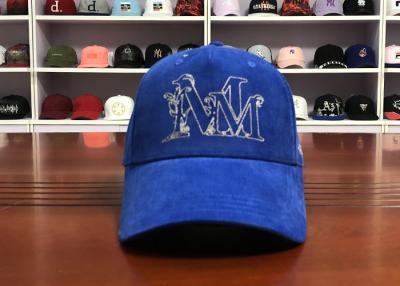 China Hot Sales ACE Unisex 5 panels Blue Silk Print Logo With Flat Embroidery Logo on Left Panels Baseball Cap for sale