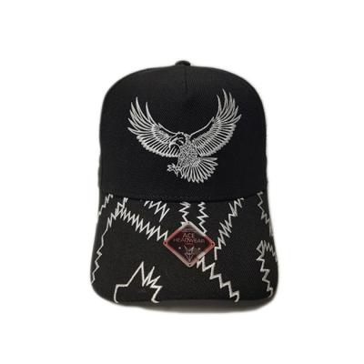 China Outdoor Hip Hop Flat Embroidered Baseball Caps For Men Size 56~60 Cm for sale