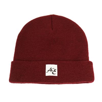 China ODM OEM Unisex Adjustable Beanies Knitted Cap With Custom Logo ISO9001 for sale