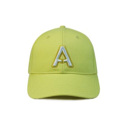 China Embroidery Style 6 Panel Baseball Cap / Unisex Outdoor Sun Cotton Golf Caps for sale