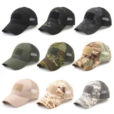China China Supplier OEM New Design Tactical Outdoor Custom Camo Baseball Cap and Hat for sale