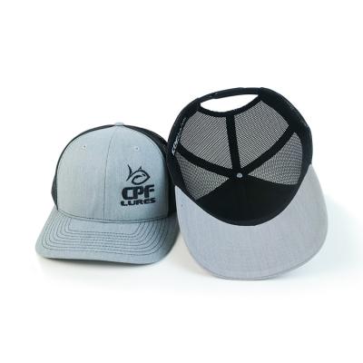 China Adult Richardson Six Panel Trucker Cap Embroidered Logo for sale