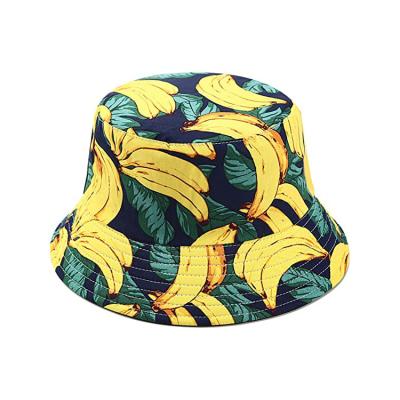 China Round Brim 58cm Fisherman Bucket Hats For Young People for sale